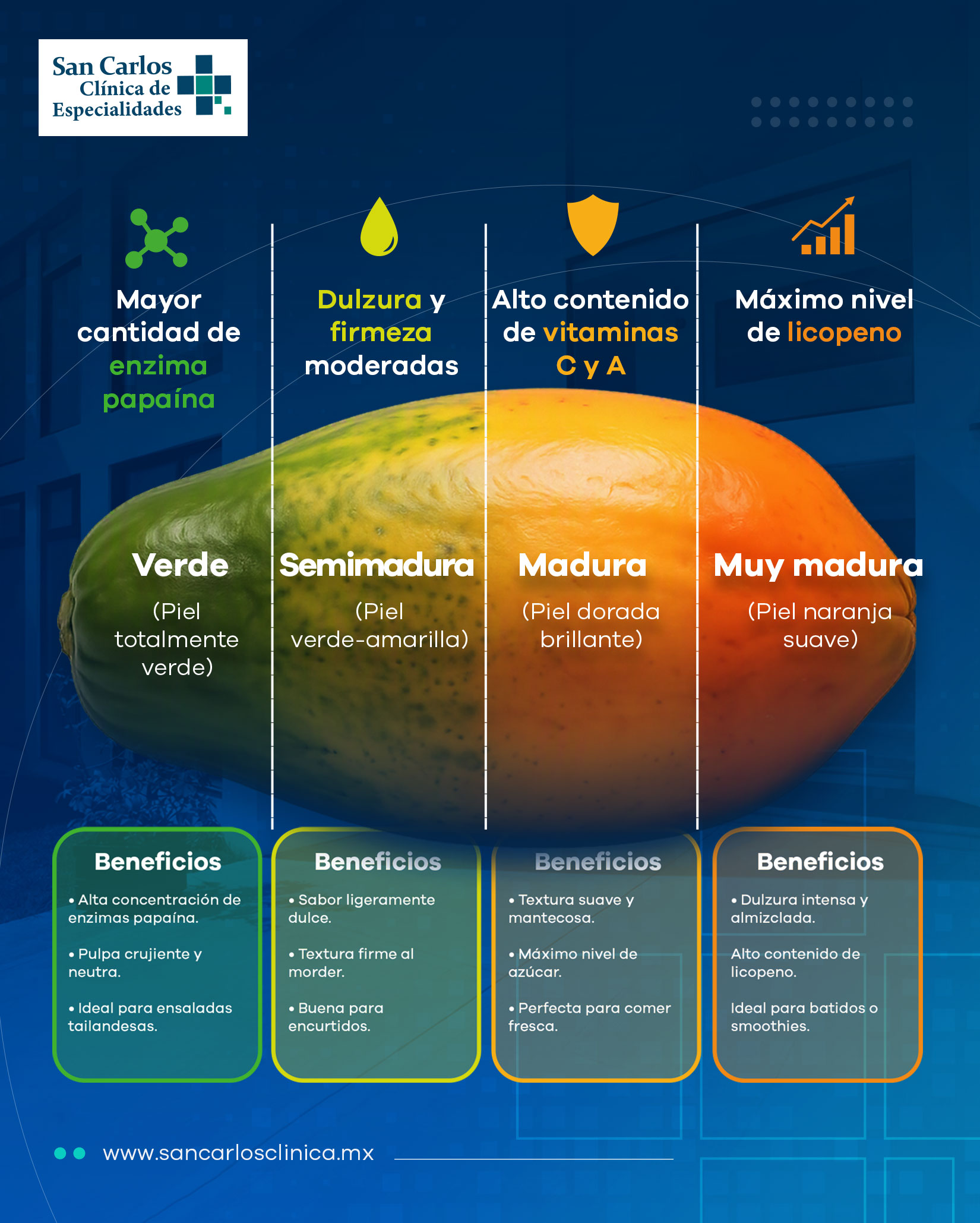 Beneficios de la papaya